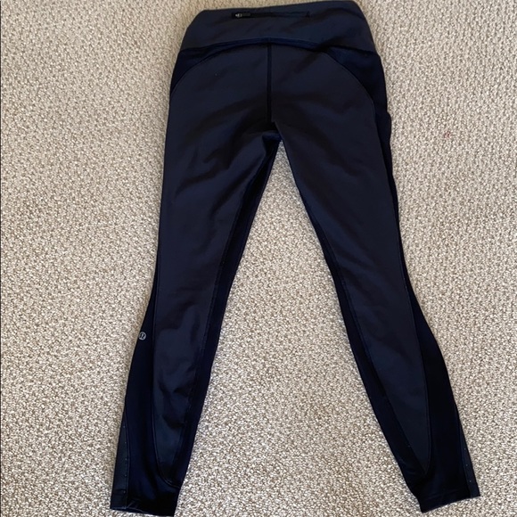 Fleece Lined Lululemon Leggings (Sleet Sprinter) - Picture 6 of 8